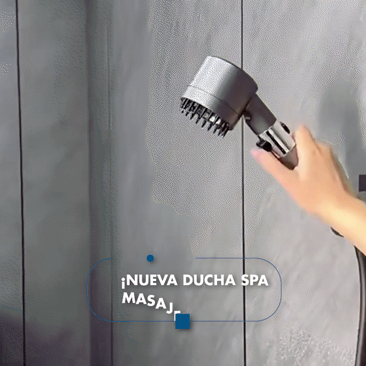 Cabezal De Ducha Con Masajeador Alta Pr