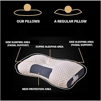 "🛏️💆‍♀️ Almohada Cervical Ajustable, ¡Sueño Perfecto y Envío GRATIS! 🚚✨"