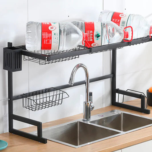 🌟 Rack Escurridor Lavaplatos 85cm 🍽️ ¡Organiza tu cocina! 🚚 ¡Envío GRATIS!