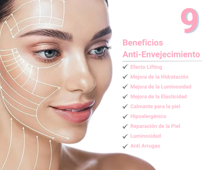 "💆‍♀️✨ Mascarilla Colágeno Soluble 5u ¡Revitaliza tu Rostro! Envío GRATIS. 🚚🌸"