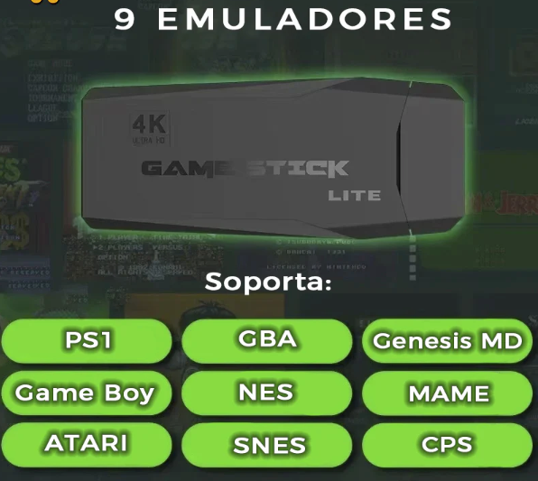 "🎮🔥 Consola Game Stick 64GB ¡Diversión Infinita! Envío GRATIS! 🚚✨"