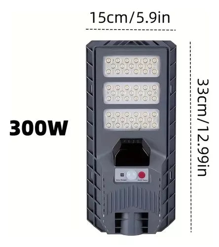 💡 Foco Solar 300W con Sensor de Movimiento🌞🔋 ¡Recargable y Envío GRATIS! 🚚