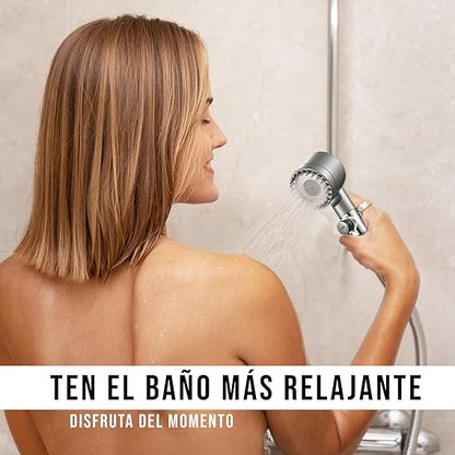 Cabezal De Ducha Con Masajeador Alta Pr
