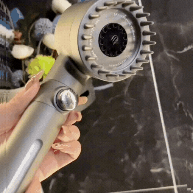 Cabezal De Ducha Con Masajeador Alta Pr