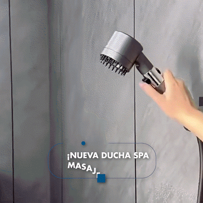 Cabezal De Ducha Con Masajeador Alta Pr