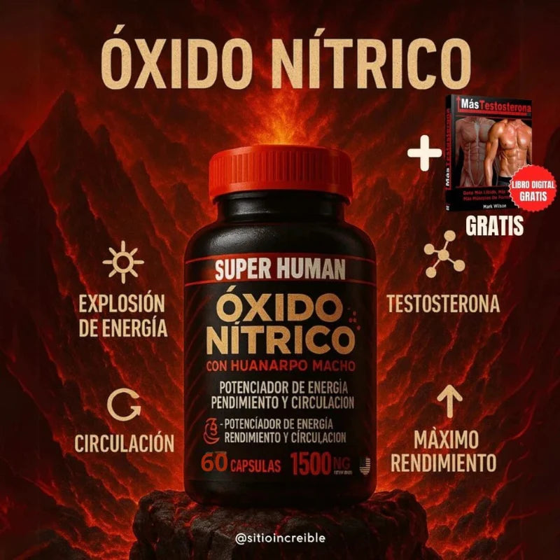 OXIDO NITRICO 1000MG 60 CAPS